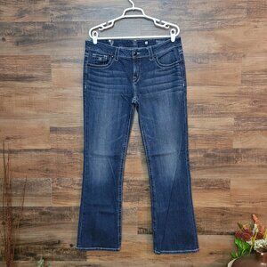 D9 Jeans Size 32 Turner Bootcut Embellished Mid Rise Stretch Denim
